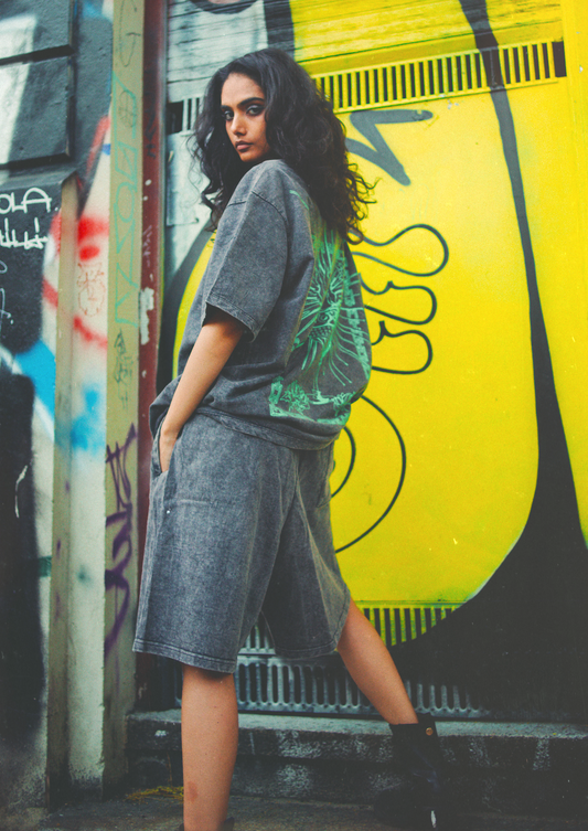 WebZero Acid Wash Shorts